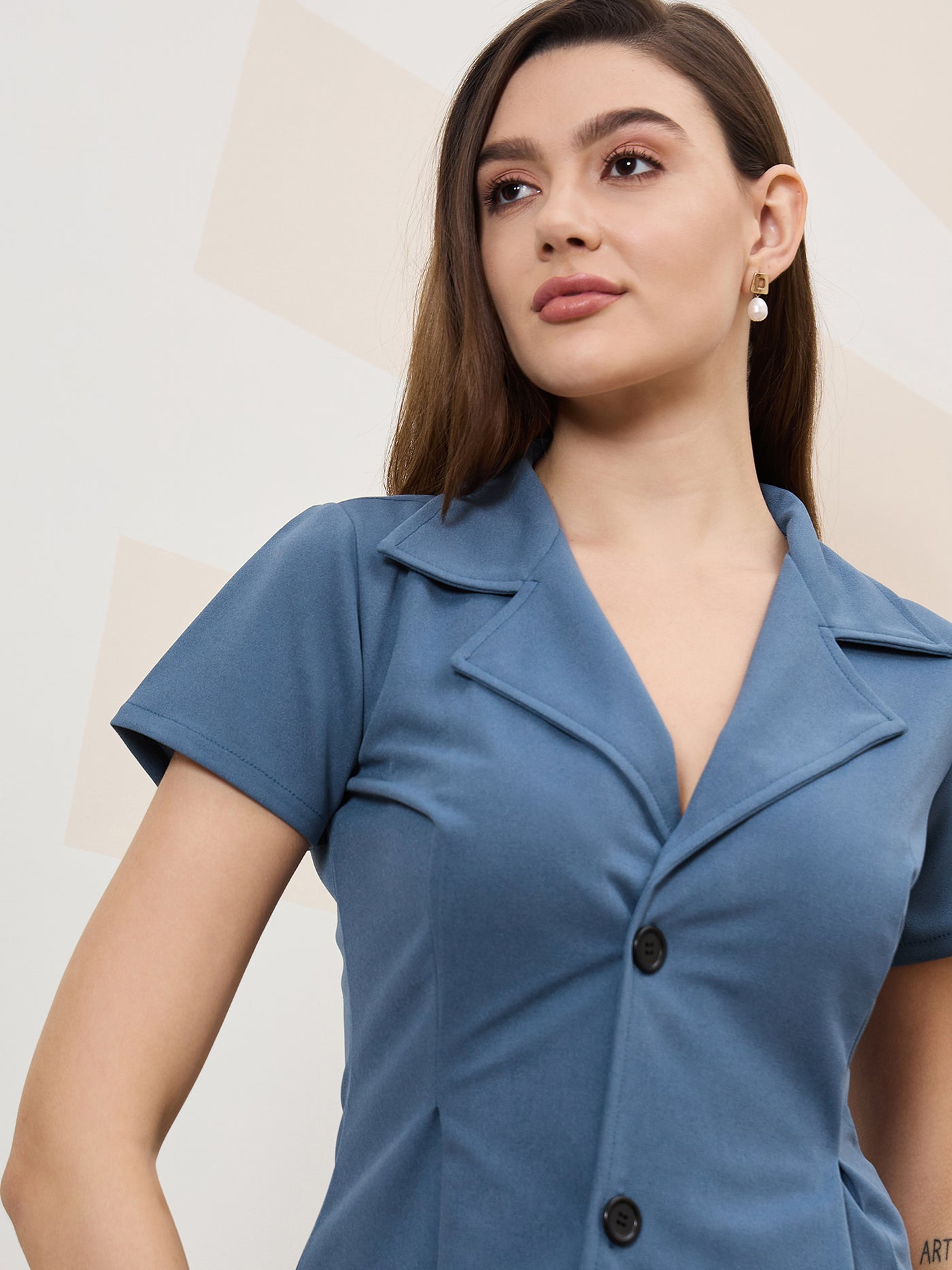 Athena Immutable Short Sleeved Blazer & Trouser Co-Ord Set