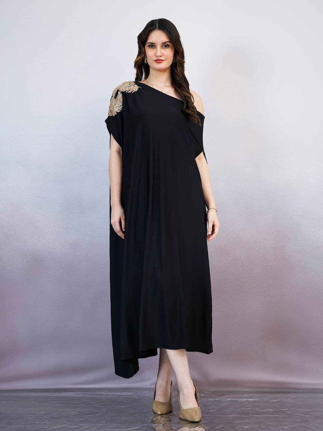 Shally Bhasin by Athena Women Embellished One Shoulder Maxi Dress –  athenalifestyle.com