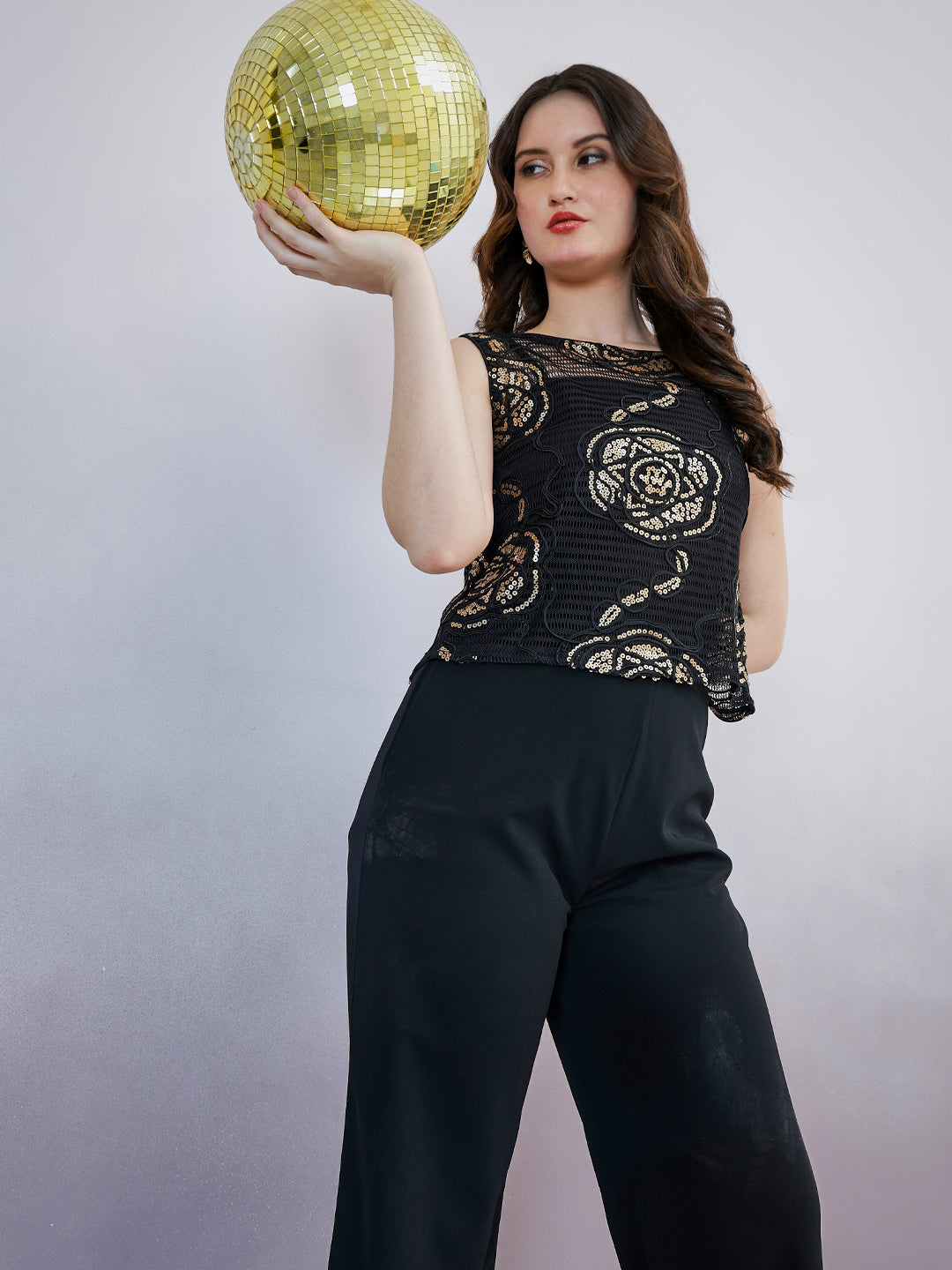 Shally Bhasin by Athena Women Embellished Basic Jumpsuit