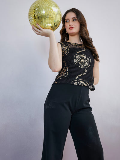 Shally Bhasin by Athena Women Embellished Basic Jumpsuit