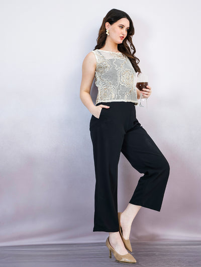 Shally Bhasin by Athena Women Basic Jumpsuit with Embellished