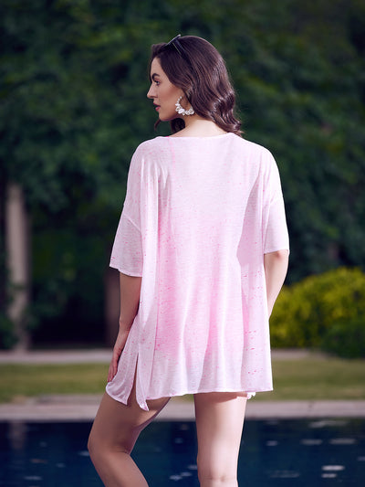 Athena Pink Net Cover up - Athena Lifestyle