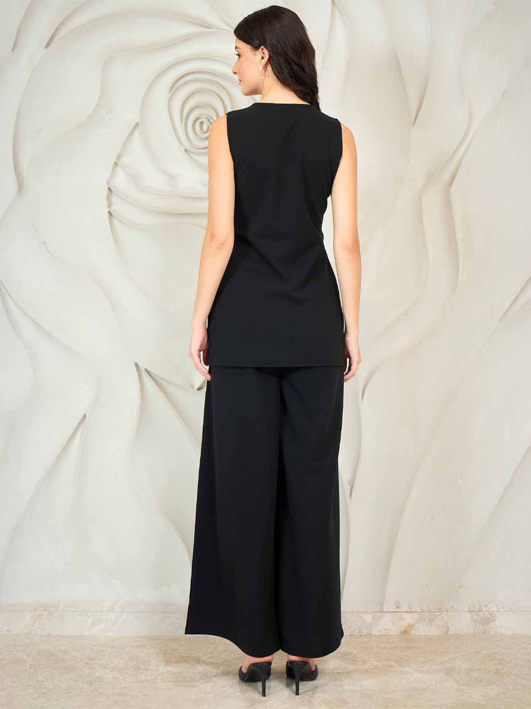 Shally Bhasin by Athena Shally Bhasin By Athena Embellished Top With Trousers Co-Ords