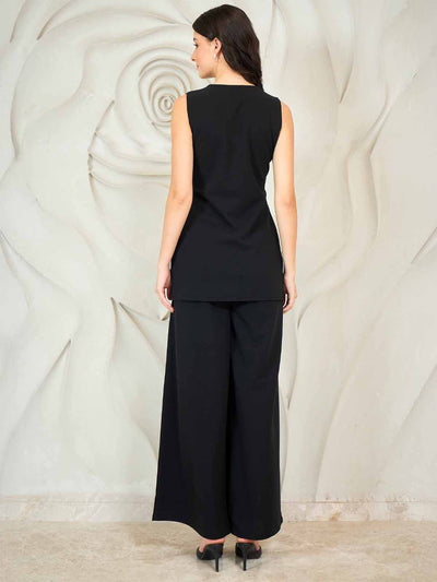 Shally Bhasin by Athena Shally Bhasin By Athena Embellished Top With Trousers Co-Ords