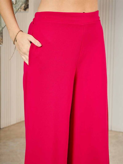 Shally Bhasin by Athena Shally Bhasin By Athena Embellished Top With Palazzo Co-Ords