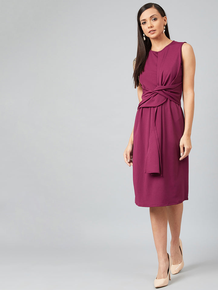 Magenta womens dress best sale