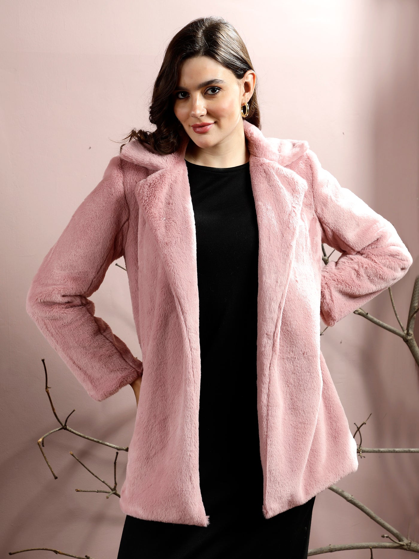 Athena Hip Length Overcoat