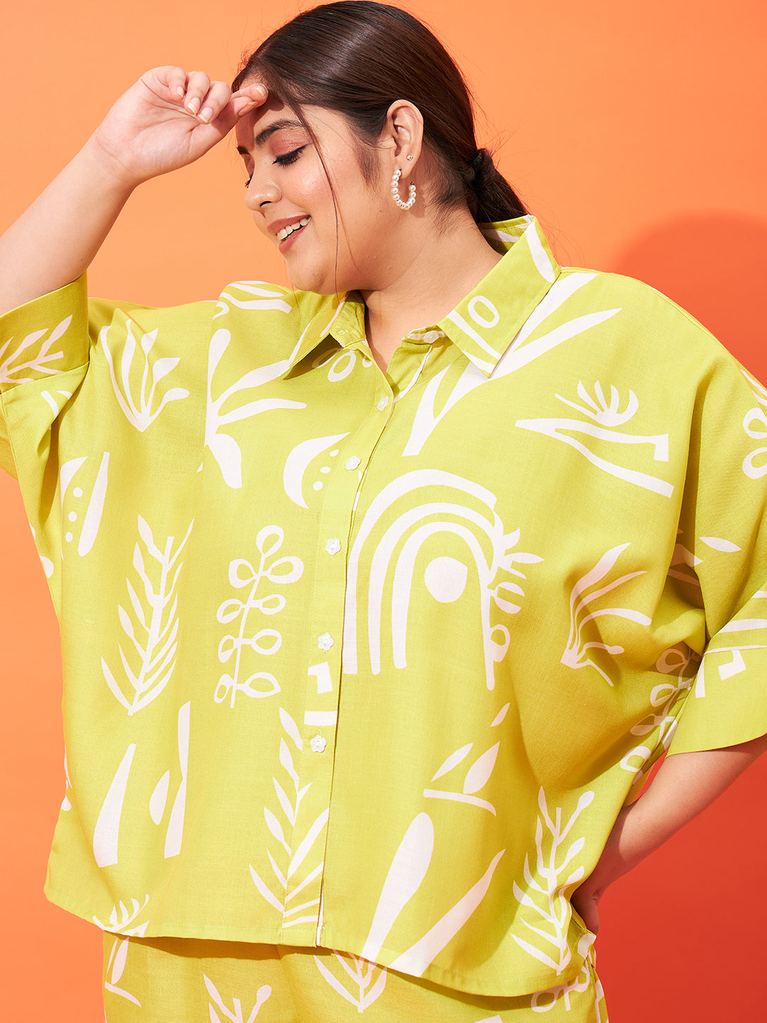 Athena Ample Printed Shirt With Palazzos Co-Ords - Athena Lifestyle