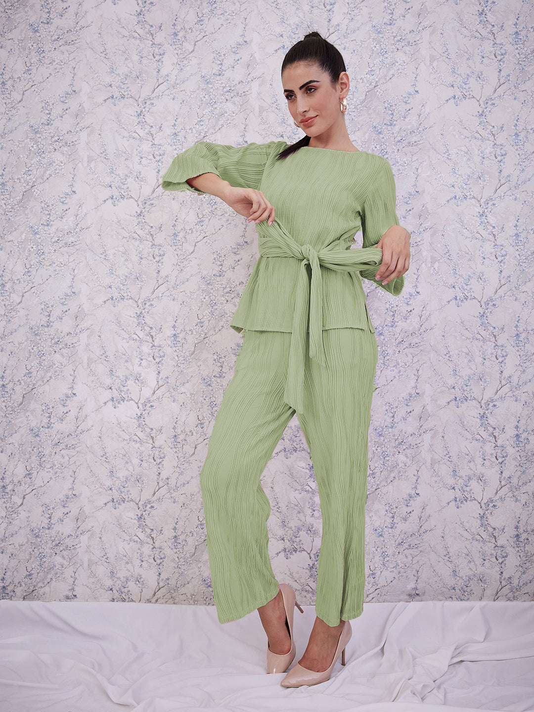 Athena Self-Design Top With Trouser