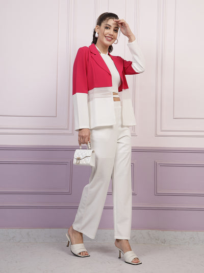 Athena Colorblocked Coat & Trousers