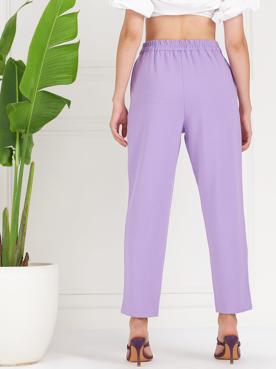 LEE TEX Regular Fit Women Purple Trousers  Buy LEE TEX Regular Fit Women Purple  Trousers Online at Best Prices in India  Flipkartcom