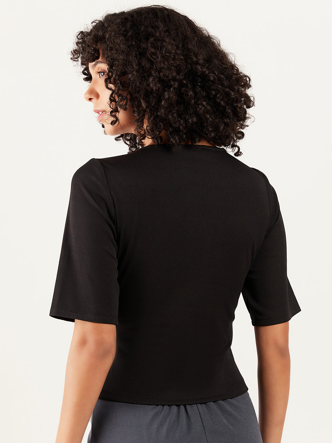 Athena Twisted Cut-Outs Top