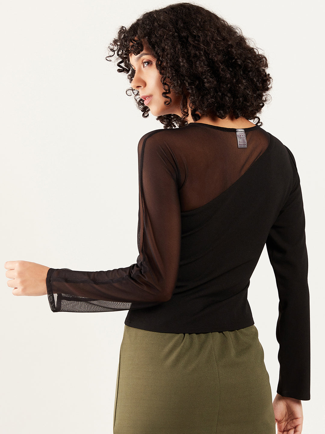 Athena Round Neck Long Sleeve Regular Top