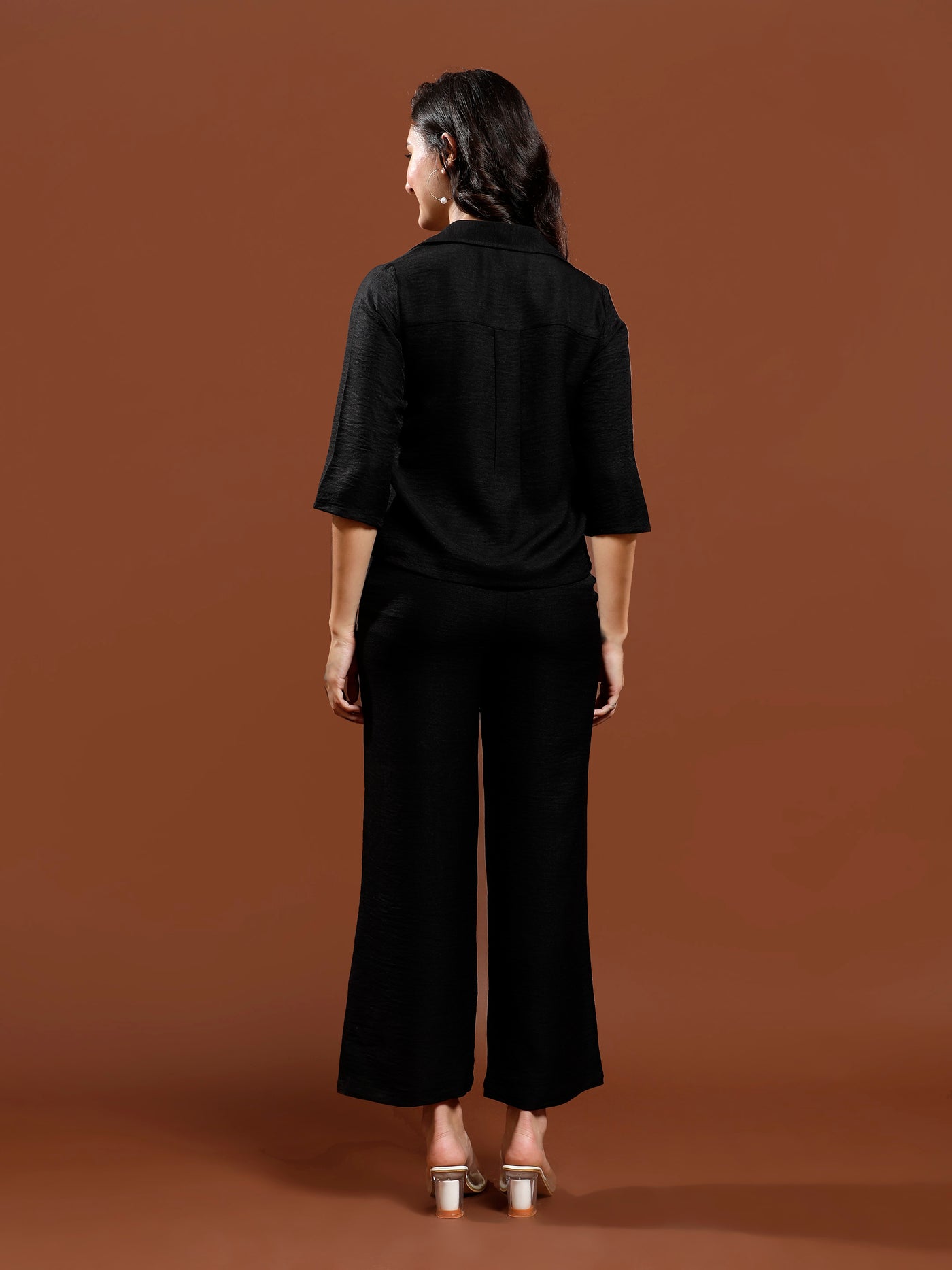 Athena Embellished Shirt & Trousers Co-Ord