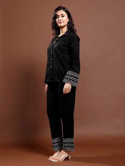 Athena Cotton Shirt & Trousers Co-Ords