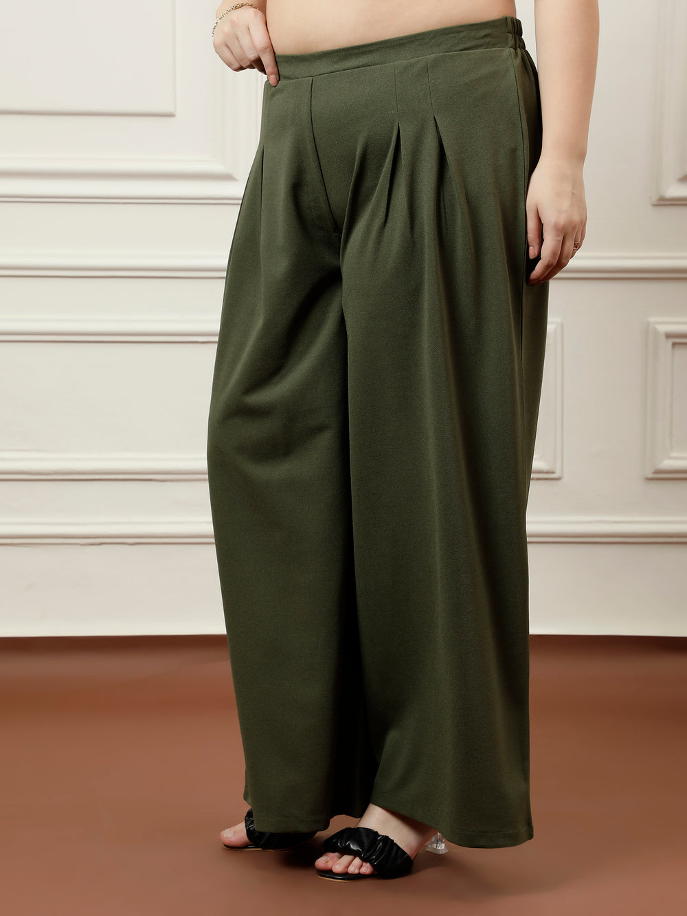 AVALONE 23aw WIDE trousers サイズ1 MASU(エムエーエスユー)のINITIAL WIDE TROUSERS GRAYの通販