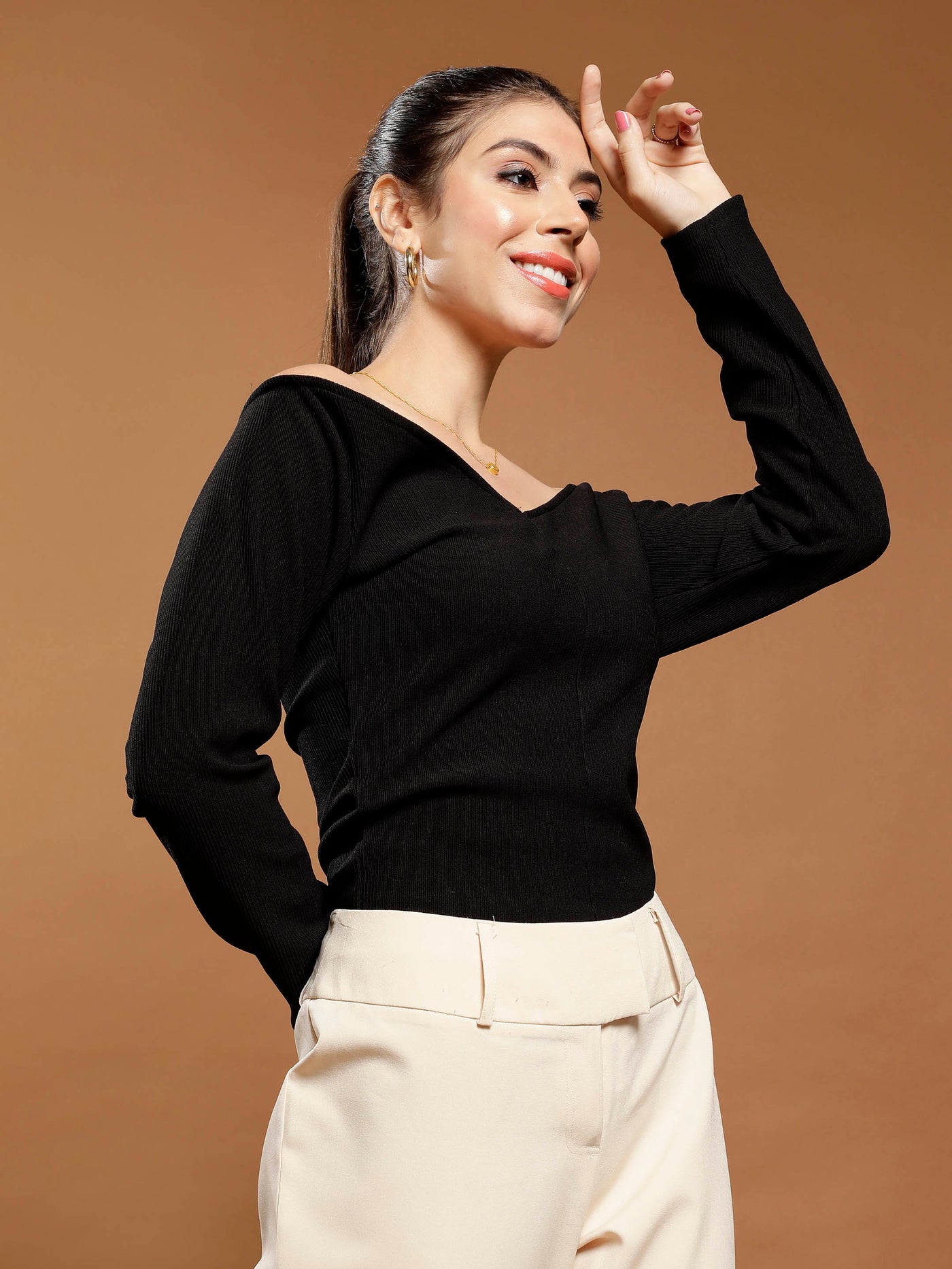 Athena Immutable Off-Shoulder Top