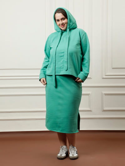 Athena Ample Athena Green hood Coord With Skirt