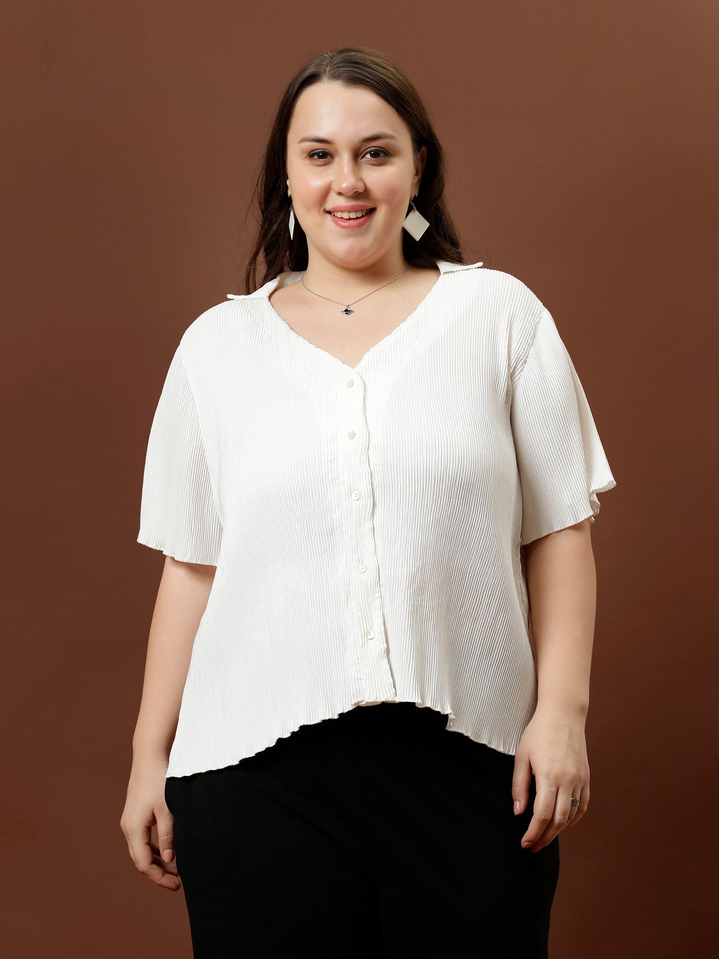 Athena Ample Shirt Style Top