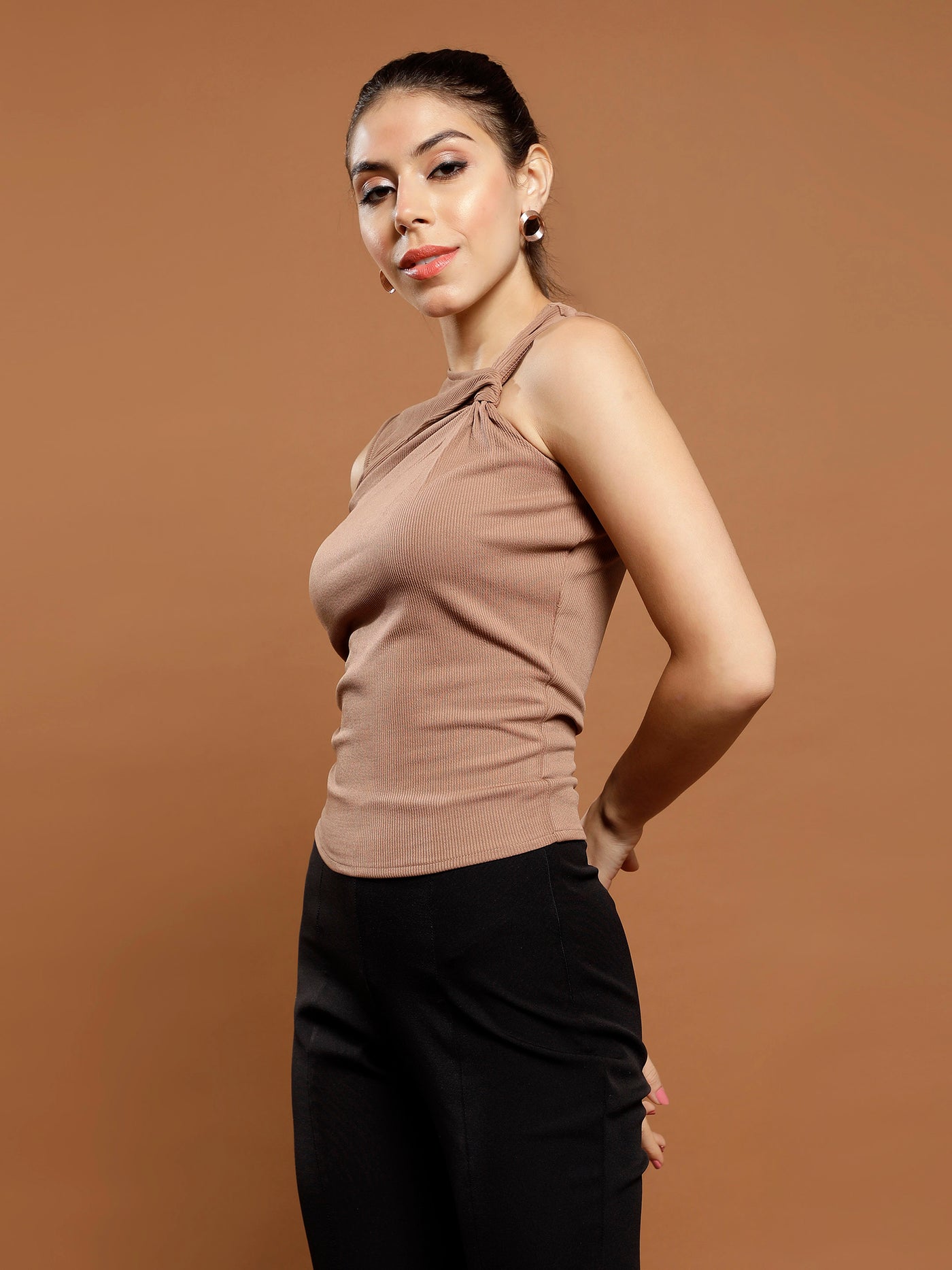 Athena Brown regular top