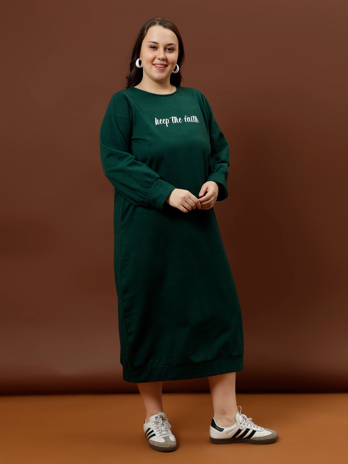 Athena Ample T-shirt Midi Dress