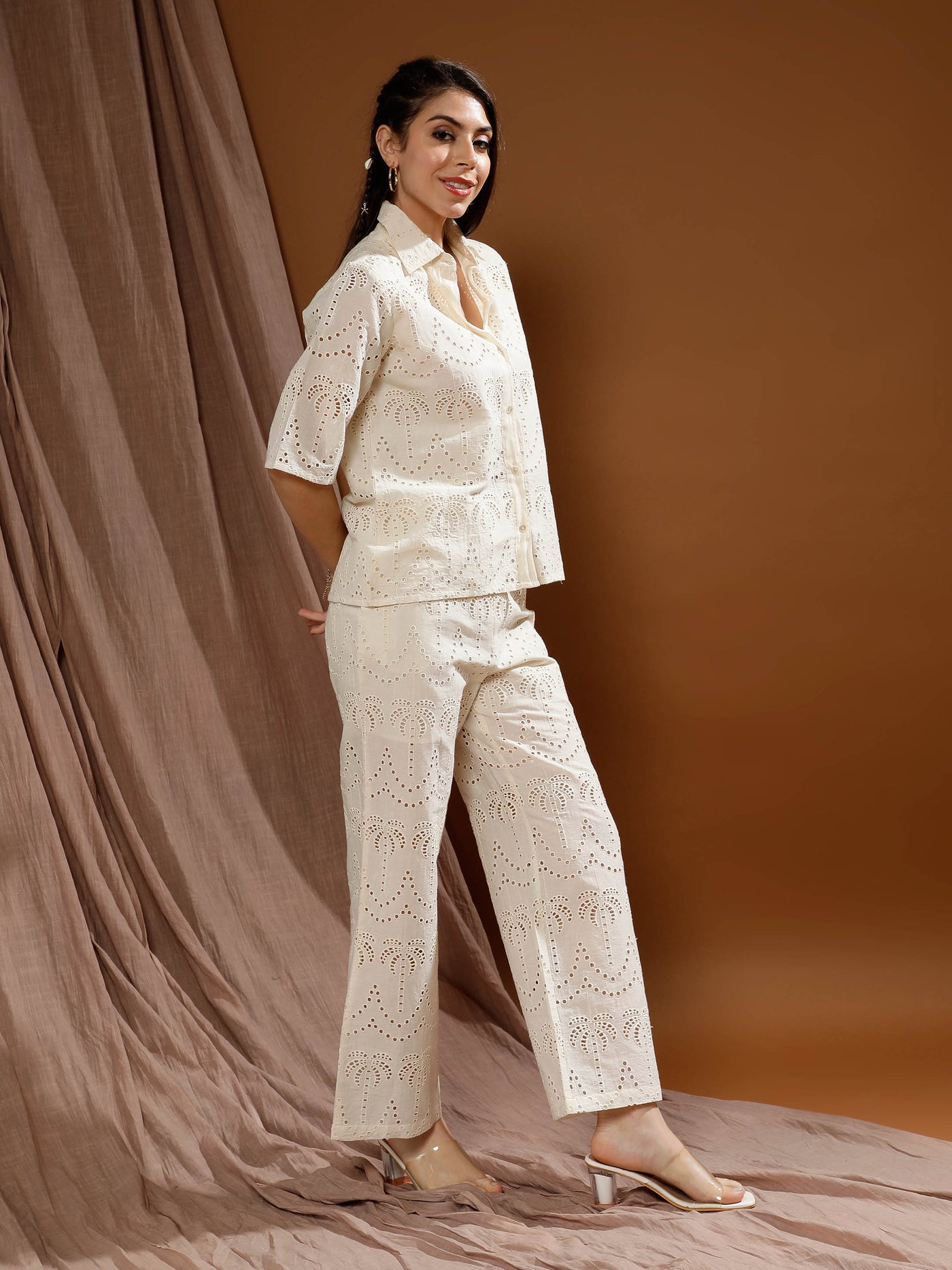 Boho By Athena Self-Designed Pure Cotton Shirt & Trouser Co-Ords