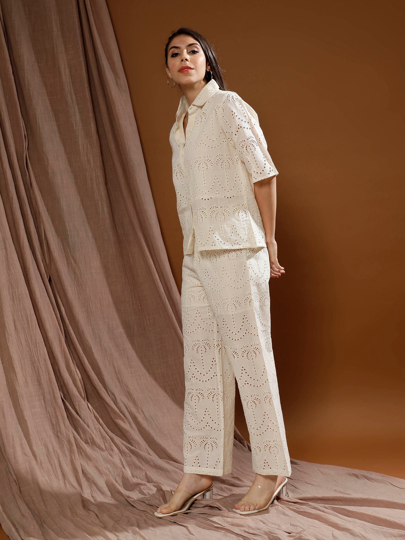 Boho By Athena Self-Designed Pure Cotton Shirt & Trouser Co-Ords