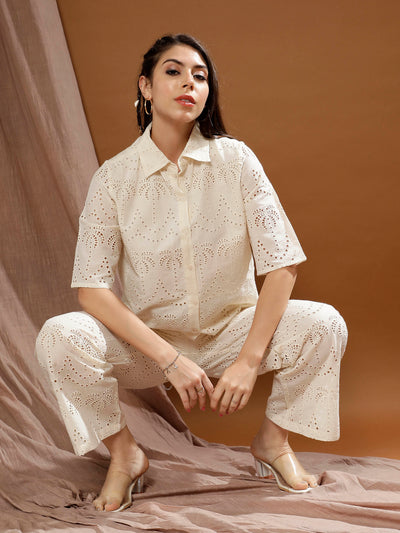 Boho By Athena Self-Designed Pure Cotton Shirt & Trouser Co-Ords