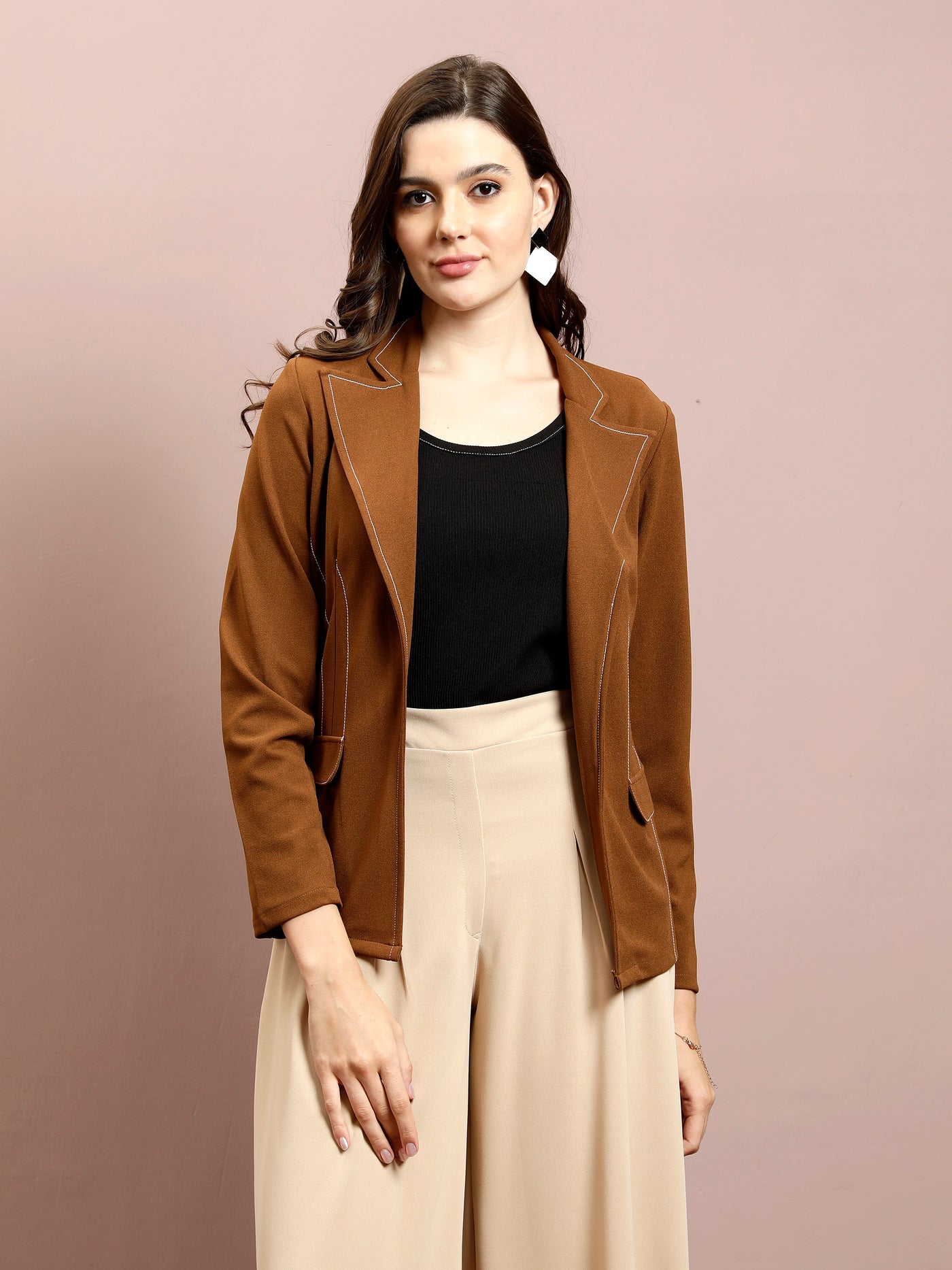 Athena Immutable Notched Lapel Collar Jacket