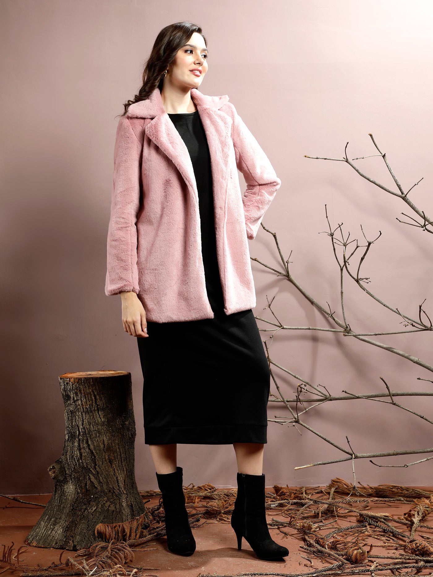 Athena Hip Length Overcoat