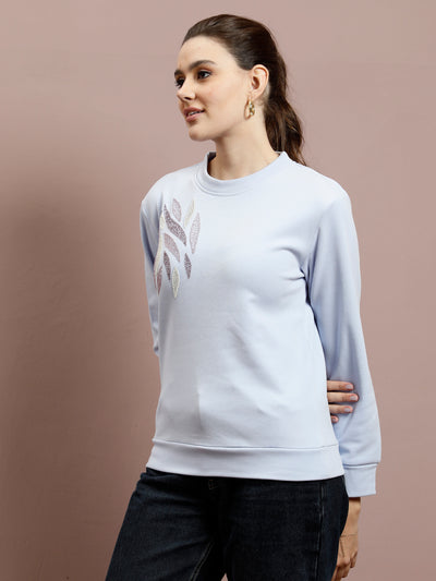 Athena Women Colourblocked Sweatshirt