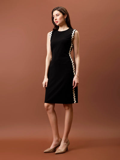 Athena Immutable Scuba Formal Sheath Dress