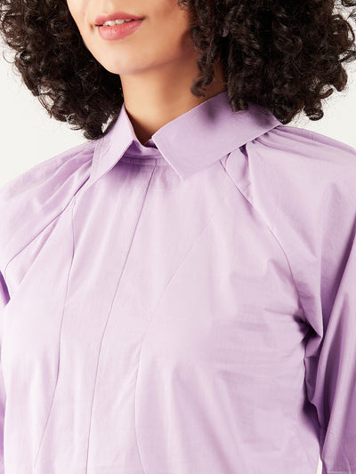 Athena Cotton Shirt Style Top