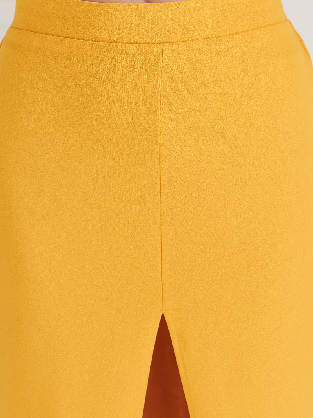 Athena Mango front slit co-ord set with skirt - Athena Lifestyle