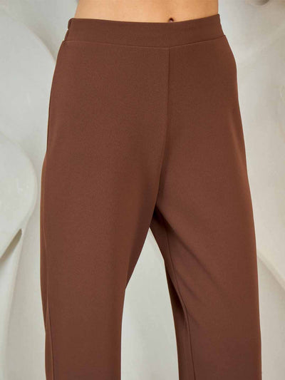 Shally Bhasin by Athena Embroidered Batwing Top With Trousers Co-Ords