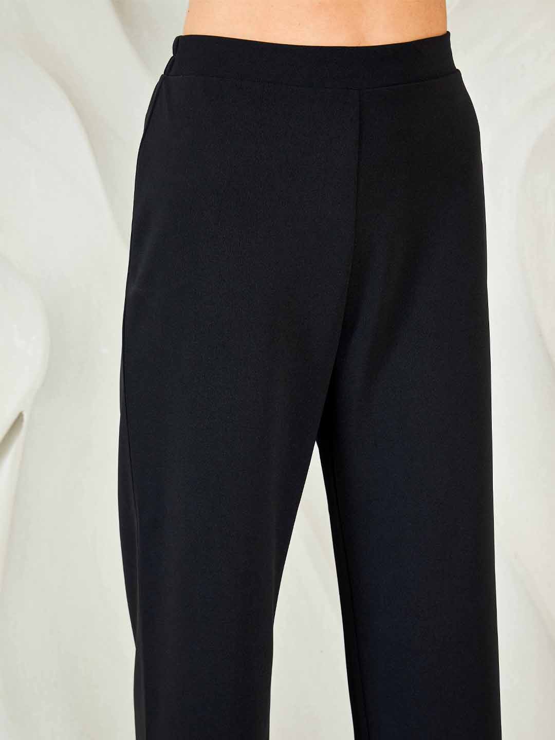 Shally Bhasin by Athena Embroidered Batwing Top With Trousers Co-Ords