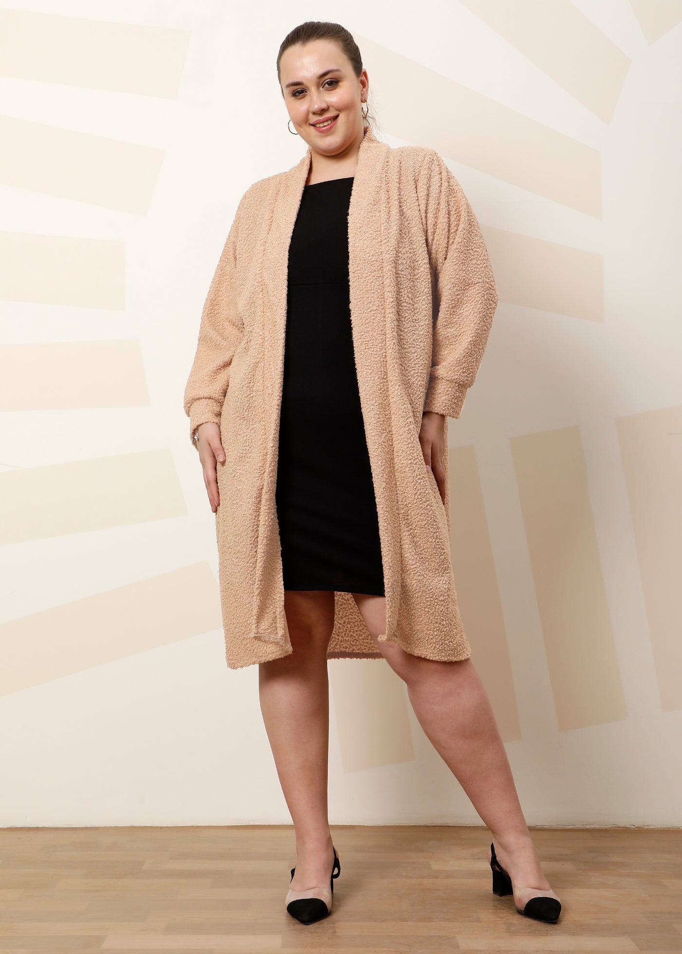 Athena Ample Women Longline Shrug