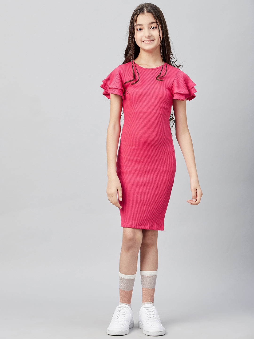Athena Girl Pink Sheath Dress - Athena Lifestyle