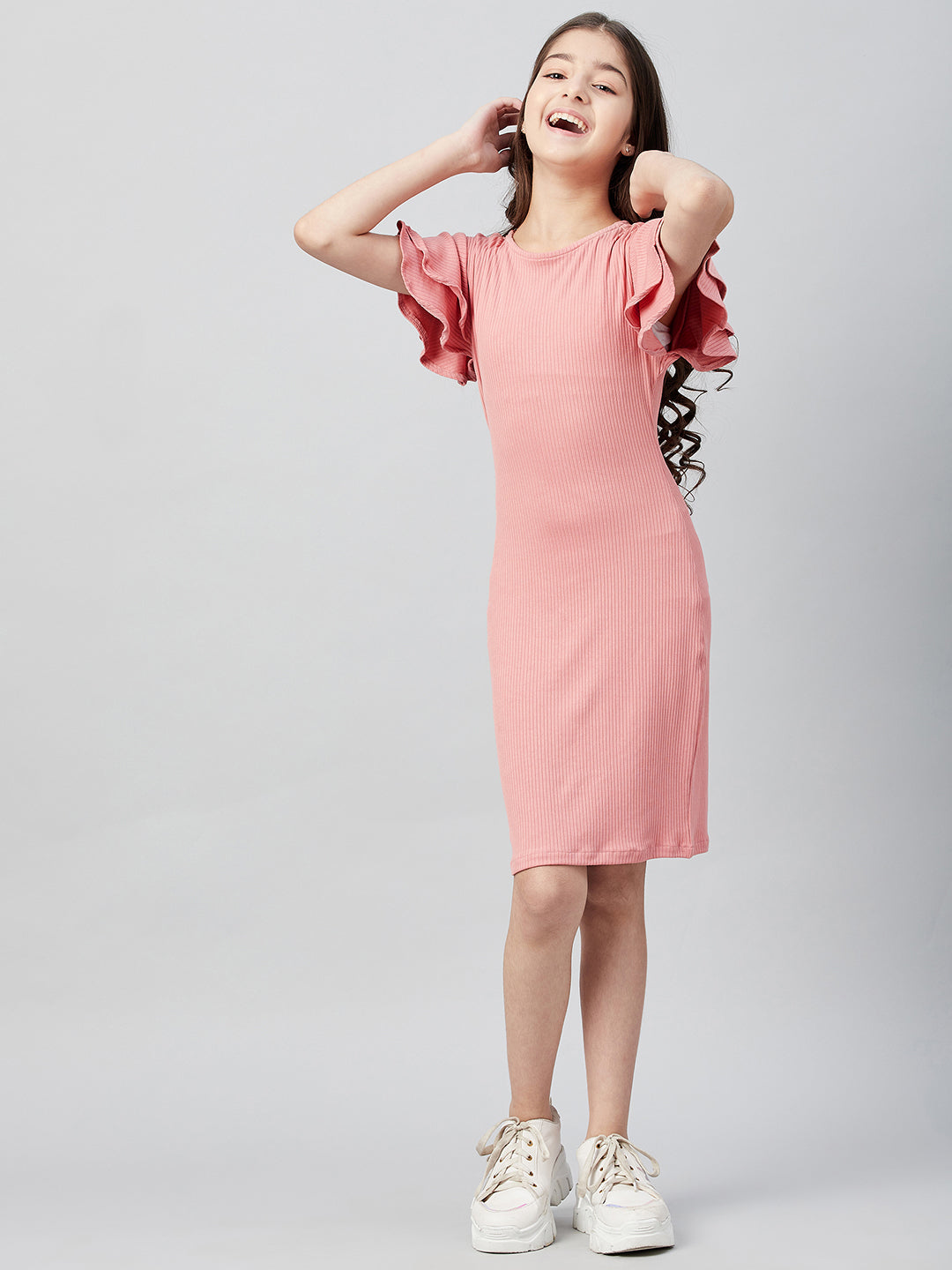 Athena Girl Pink Sheath Dress - Athena Lifestyle