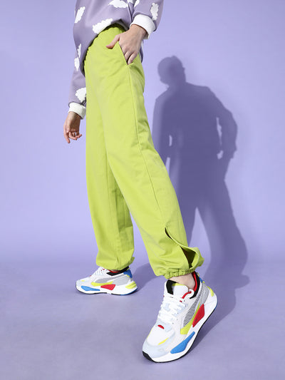Athena Neon side slit tapered jogger - Athena Lifestyle