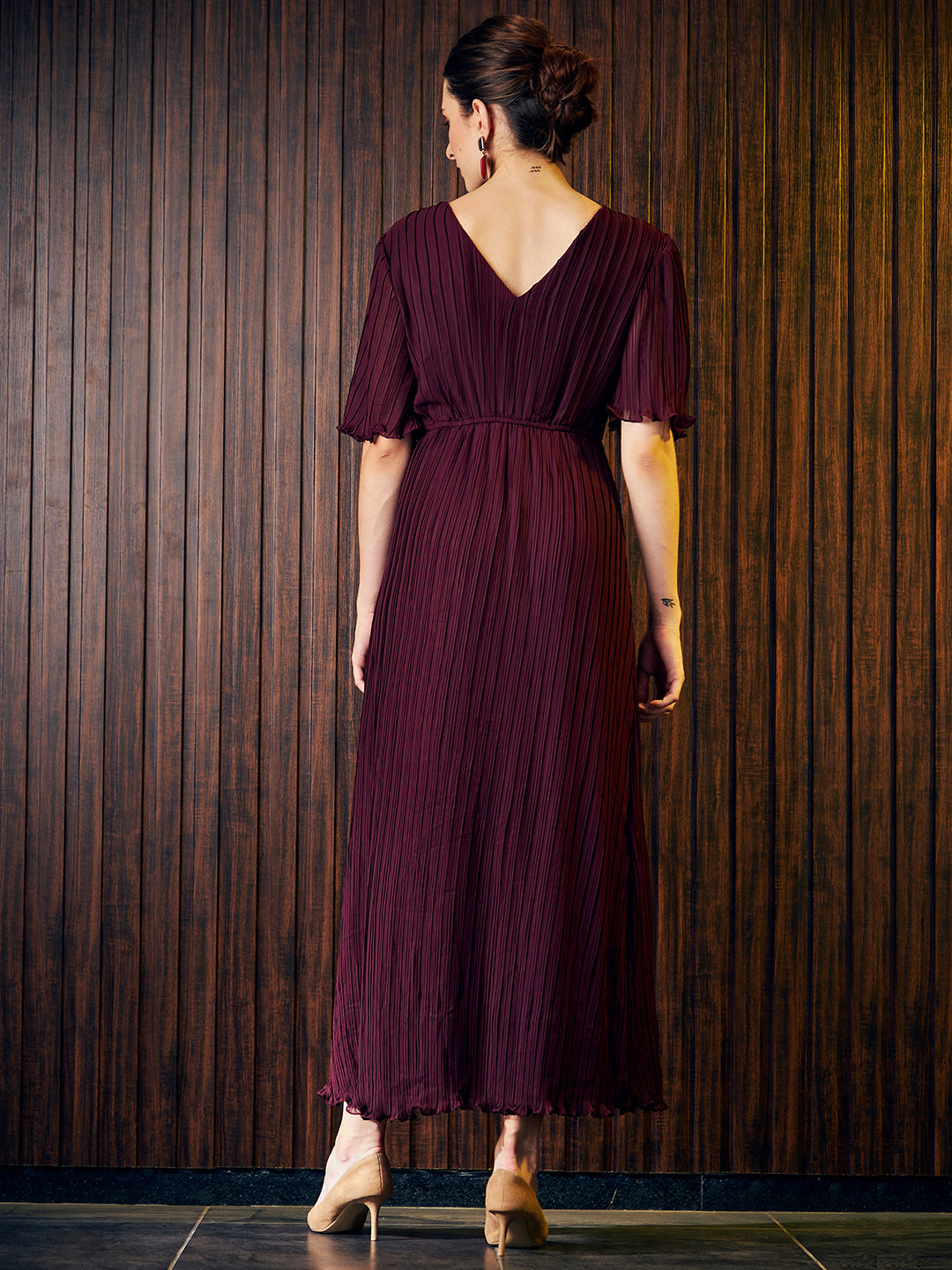 Kenzie Pleated Dress – Merry Modest Apparel