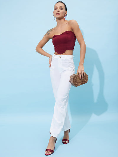 Athena Strapless Tube Crop Top - Athena Lifestyle