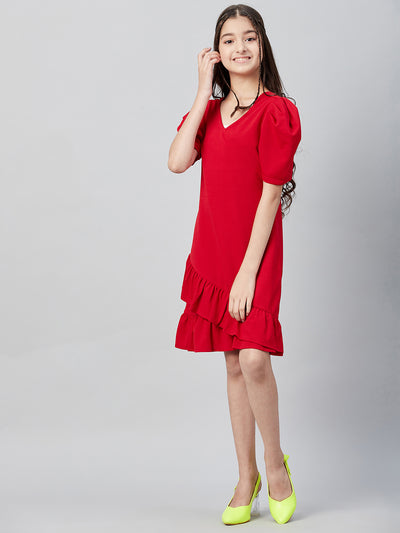 Athena Girl Red Dress - Athena Lifestyle