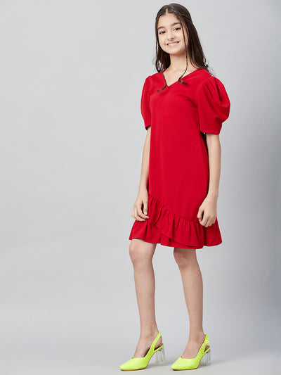 Athena Girl Red Dress - Athena Lifestyle