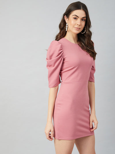 Athena Pink Bodycon Mini Dress - Athena Lifestyle
