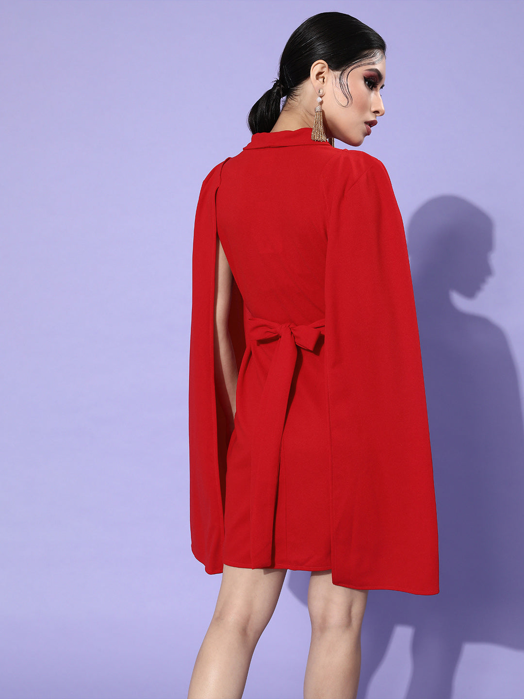 Athena Red Scuba Blazer Dress - Athena Lifestyle