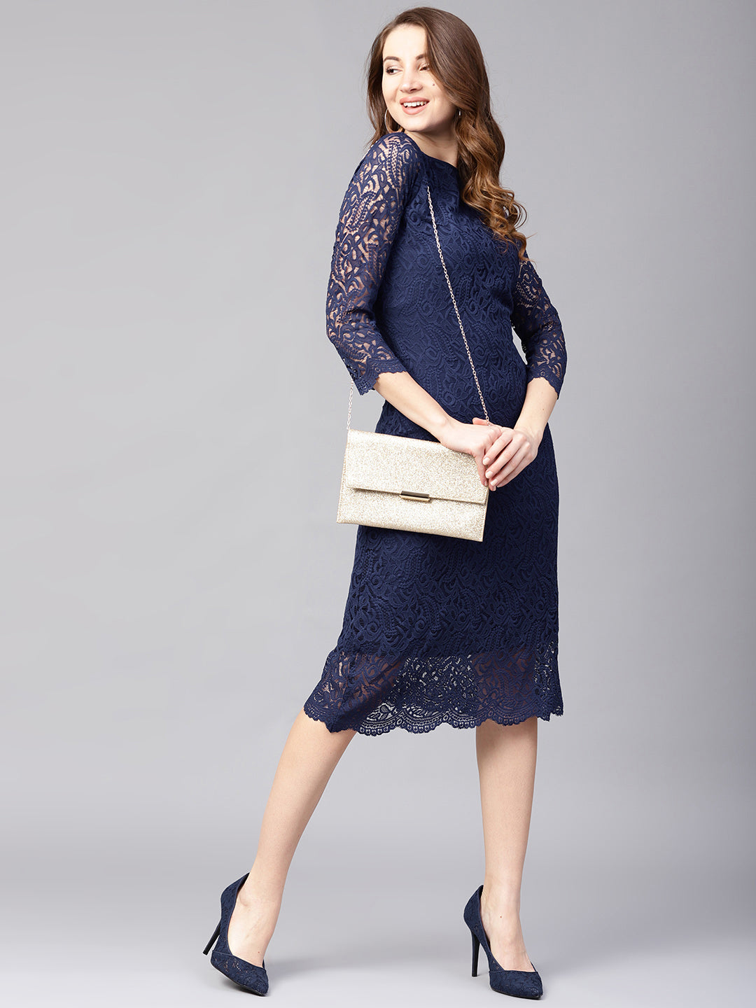 Buy Blue Dresses for Women by Styli Online | Ajio.com