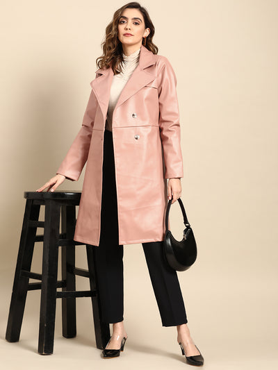 Athena Women Leather Overcoat - Athena Lifestyle