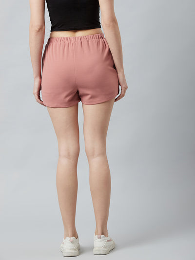 Athena Women Rose Solid Regular Fit Shorts - Athena Lifestyle