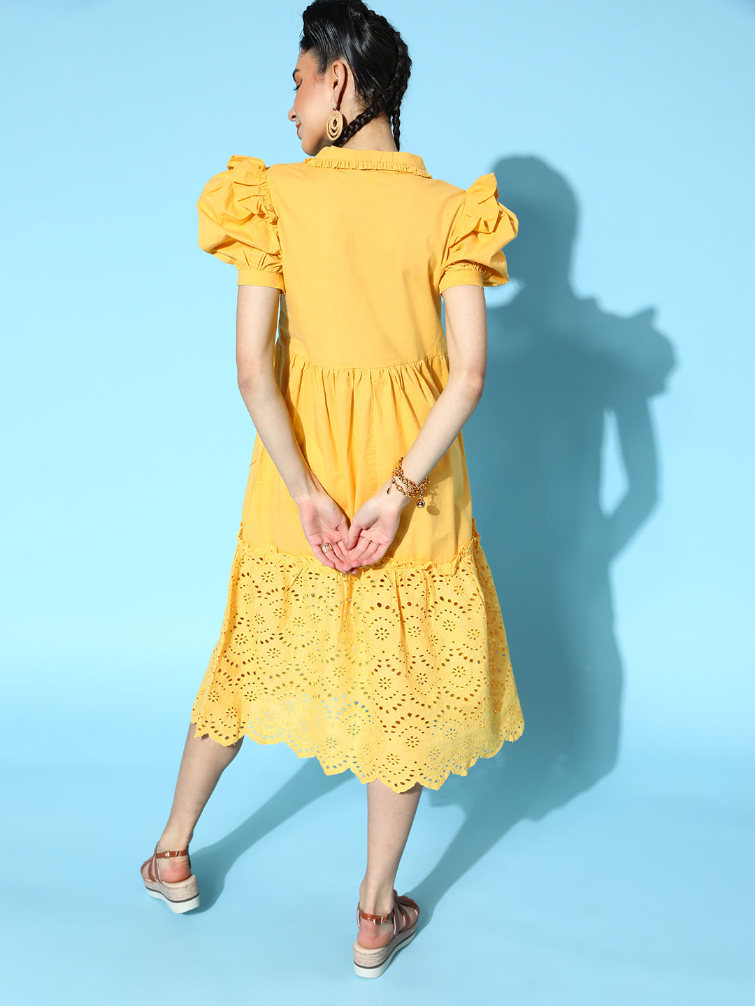 Athena Bright Yellow Solid Sundress - Athena Lifestyle